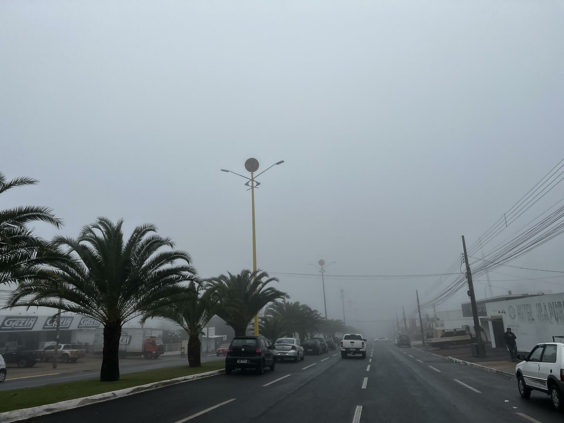 Imagem de compartilhamento para o artigo Semana será quente, mas nova frente fria trará temperaturas abaixo de 10°C a partir de sexta em Costa Rica da MS Todo dia